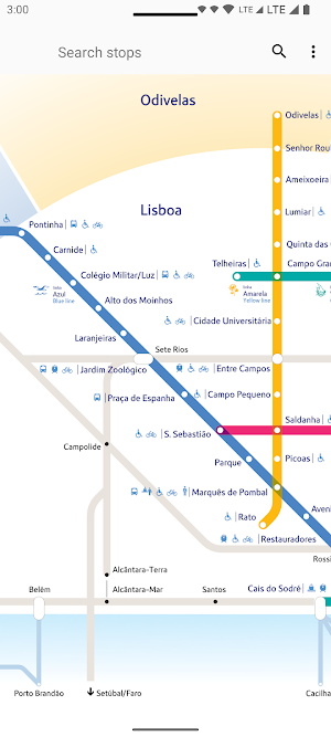 Lisboa Metro Screenshot 0