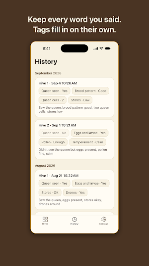 HiveScribe: Hive Inspections Screenshot 1