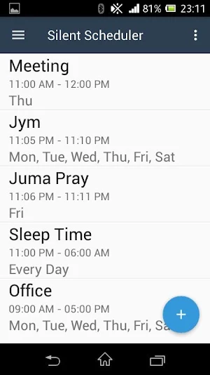 Silent Scheduler - Auto Notify Screenshot 3