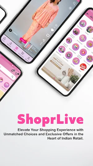 ShoprLive -Online Shopping App Screenshot 1