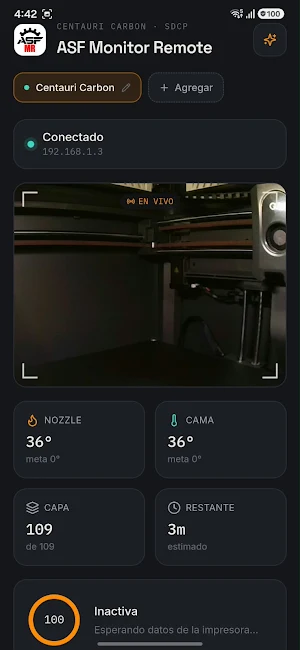 ASF Monitor Remote Screenshot 1