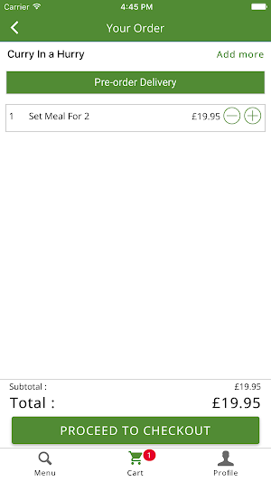 Curry In a Hurry Screenshot 2