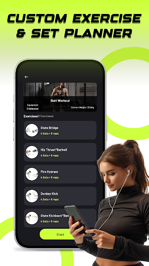 Gym Workout - Fitness Tracker Screenshot 3