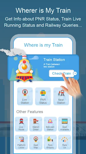 Where is My Train- Live Status Screenshot 1
