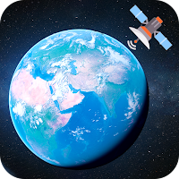 Satellite Earth Map