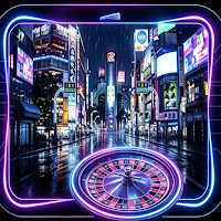 Purple Neon Wheel