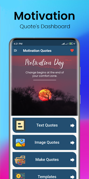 MotivateMe: Motivational Quote Screenshot 0