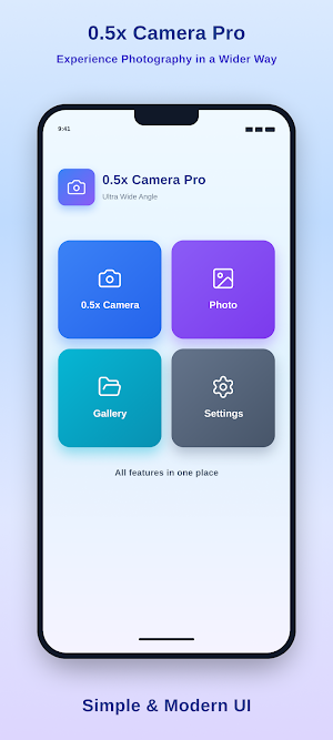 0.5x Camera Pro Screenshot 2