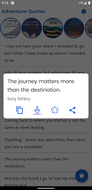 Adventure Quotes and Sayings Screenshot 2
