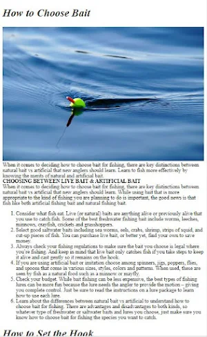 How to Fishing Screenshot 1