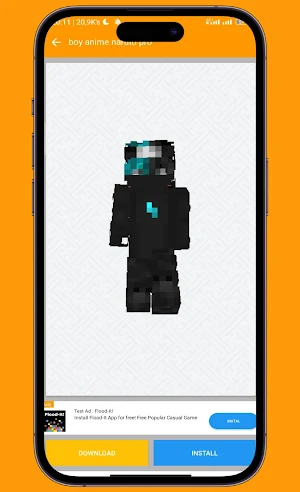 Naruto Skin for Minecraft PE Screenshot 0
