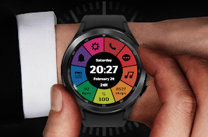 EY34 Digital Color WatchFace Screenshot 1