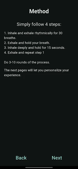 Calm Air Breathing Screenshot 2