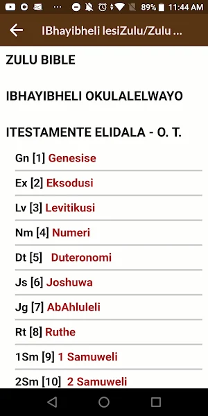 Ibhayibheli Zulu Audio & eBook Screenshot 2