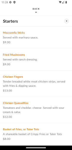 Merchants Grill Screenshot 2