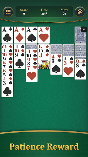 Solitaire Klondike: Brain Game Screenshot 1