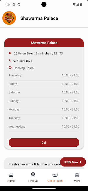 Shawarma Palace Birmingham Screenshot 2