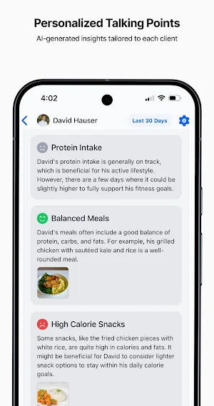 CalorieCoach Screenshot 2