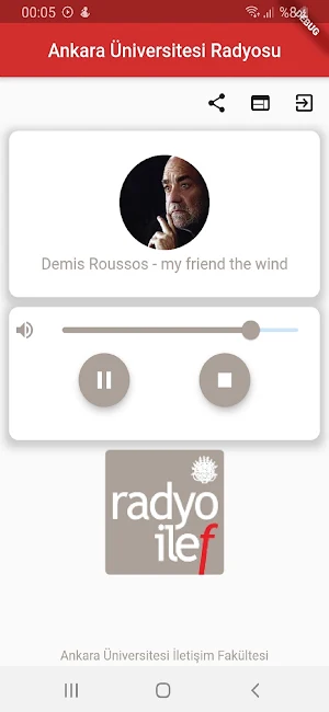 Ankara Üniversitesi Radyosu Screenshot 1