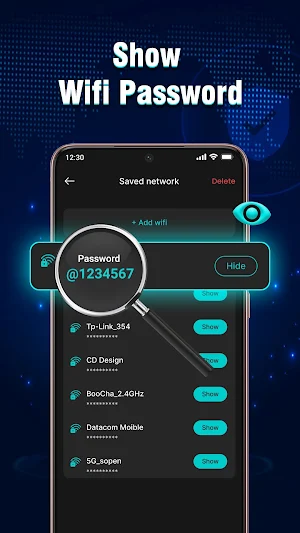 Show Wifi Password: Wifi Scan Screenshot 1
