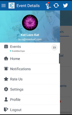 Eventdex-Event Management App Screenshot 2