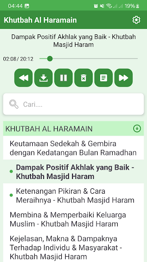 Khutbah Al Haramain Screenshot 0