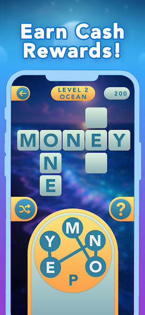 Twirly Words: Win Real Cash Screenshot 1