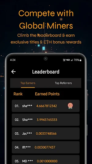 ETH Miner X Screenshot 2