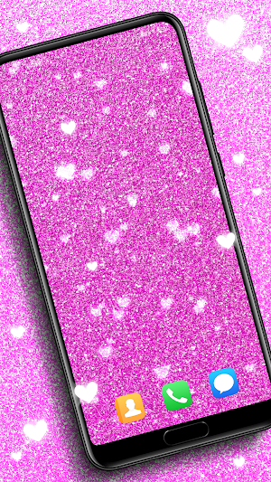 Real Glitter Effect Wallpaper Screenshot 3