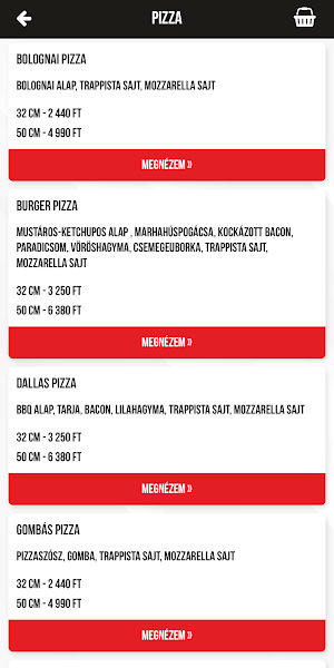 Harap6 Gyorsétterem Screenshot 2