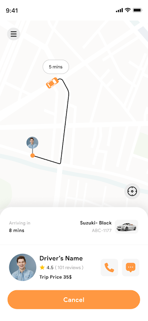 SolRide Transport Screenshot 1