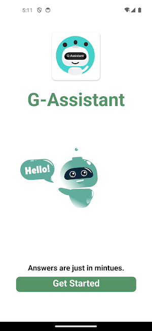G-Assistant Chatbot Screenshot 1