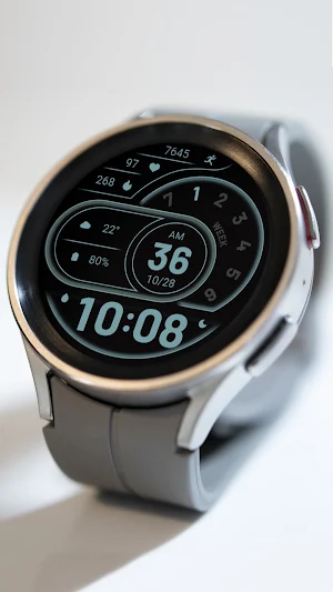 Dreamy Micro Blue ZKin Watch Screenshot 2