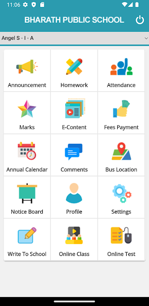 Bharath Public School Screenshot 1