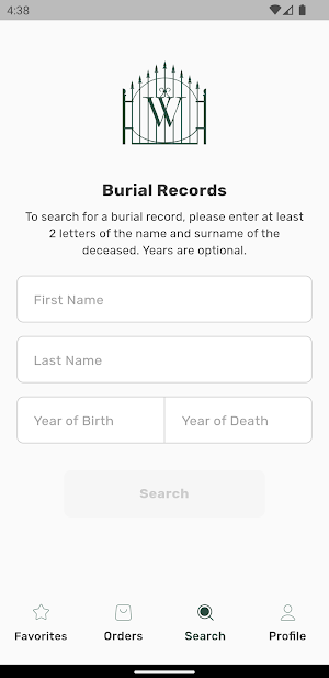Woodlawn Cemetery Screenshot 0