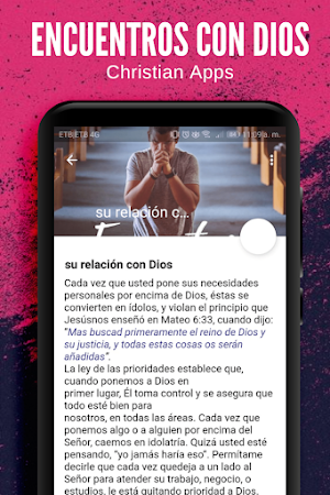 Encuentros con Dios Devocional Screenshot 1
