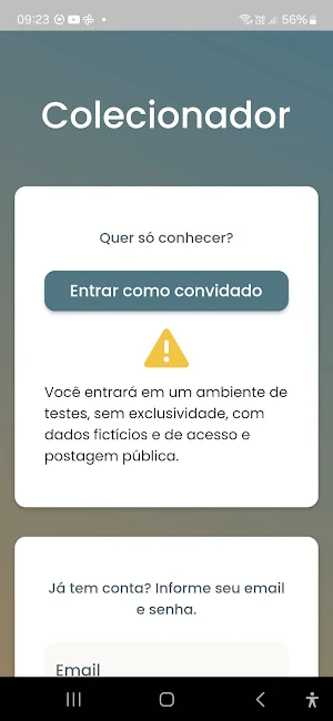 Colecionador Screenshot 0