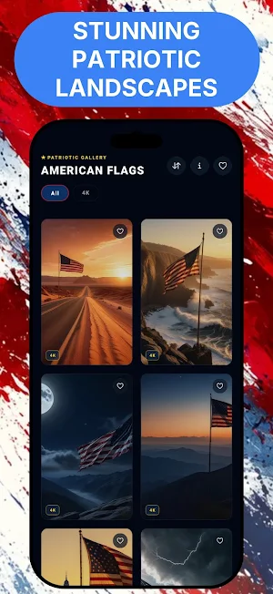 American Flag Wallpapers Screenshot 1