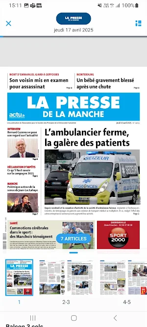 La Presse de la Manche Screenshot 2
