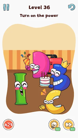 Alphabet DOP: Delete Puzzle Screenshot 2