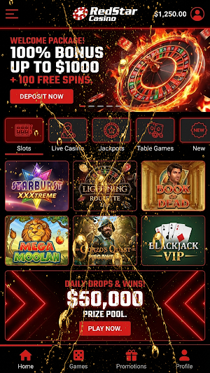 RedStar Casino Screenshot 0