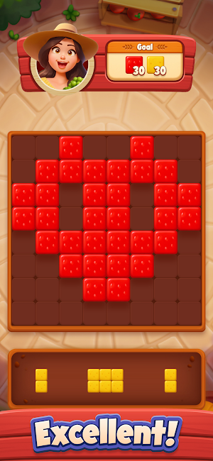 Cube Blast: Farming Puzzle Screenshot 1