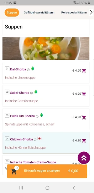 Royal India Munich Screenshot 3