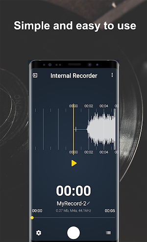 Internal Audio Record - Sound, voice Recorder Screenshot 0