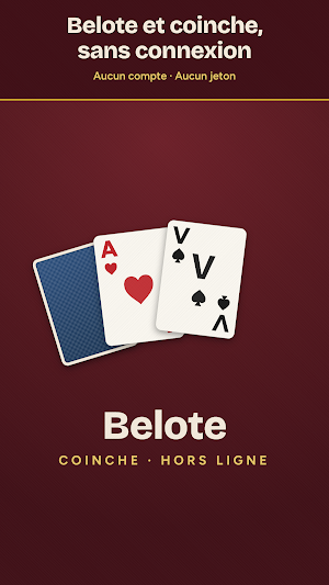 Belote Coinche solo hors ligne Screenshot 2