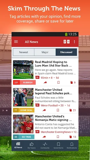 Red Devils News - Sportfusion Screenshot 2