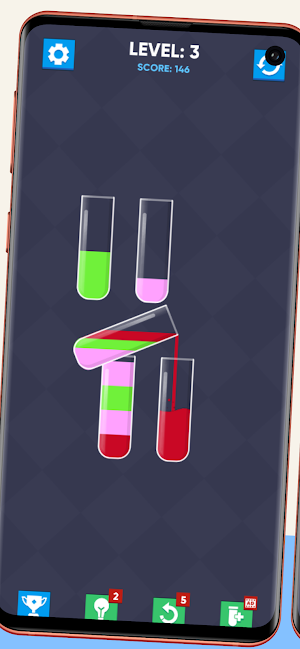 Liquid Color Sort Screenshot 2