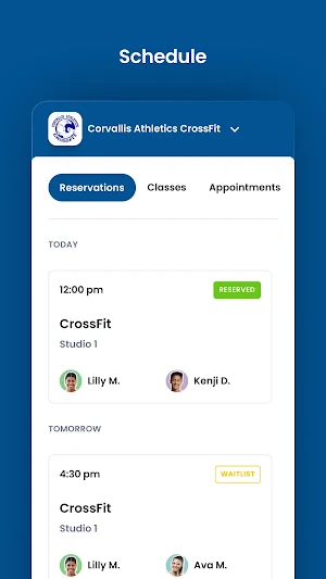 Corvallis Athletics CrossFit Screenshot 2