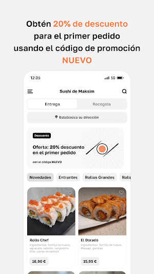 Sushi de Maksim • Madrid Screenshot 1