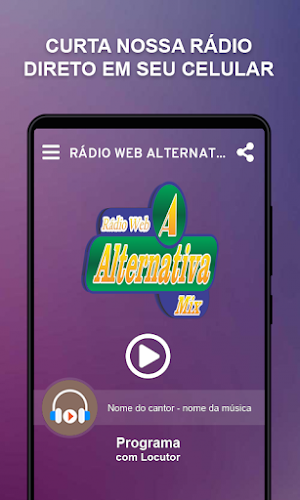 RÁDIO WEB ALTERNATIVA MIX Screenshot 0